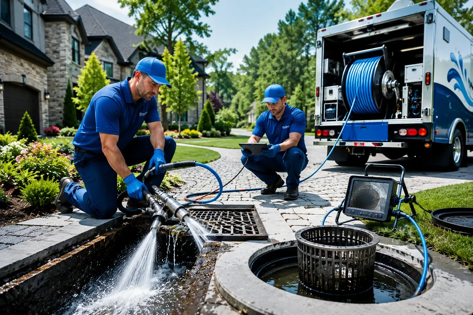 Local outdoor drain cleaning professionals in Waterbury, CT